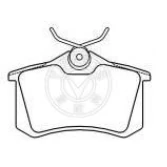 Pastilla de freno Volkswagen / MG / Citroën
